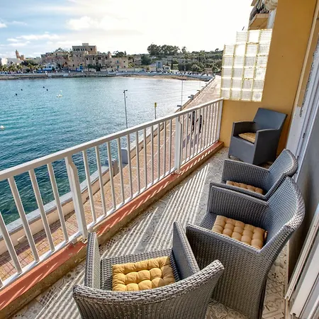 Seafront Balcony For 5, Steps From St George's Bay By 360 Estates *