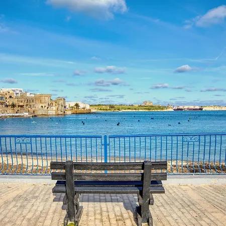 Seafront Balcony For 5, Steps From St George's Bay By 360 Estates *